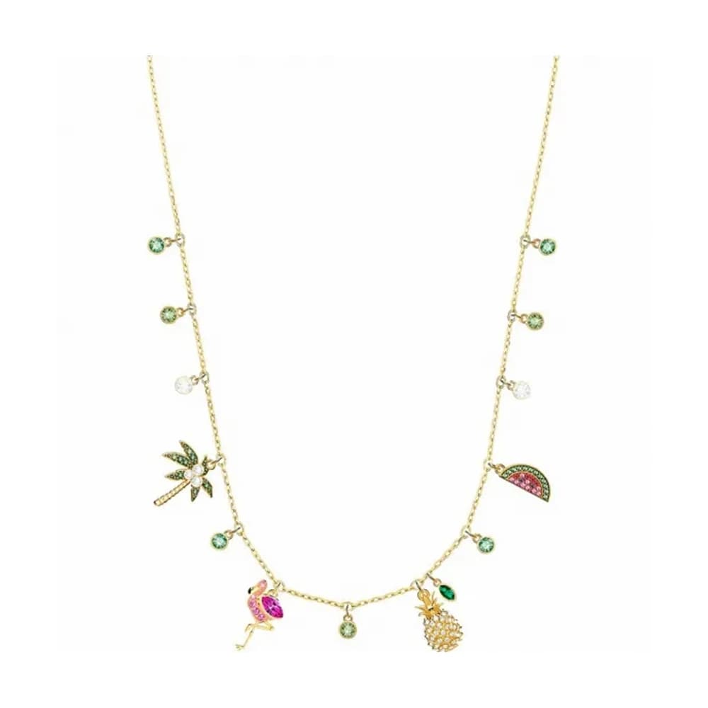 Collana Statement Dorata per le Vacanze Estive
