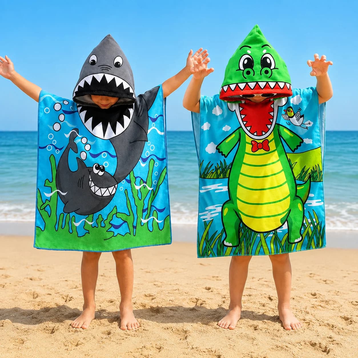 Newborn Wrap Blanket Cartoon Child Kid Hooded Cloak Infant Bathrob Baby Bath Towel Robe Cotton Boy Girl Beach Robe Astronaut Cap