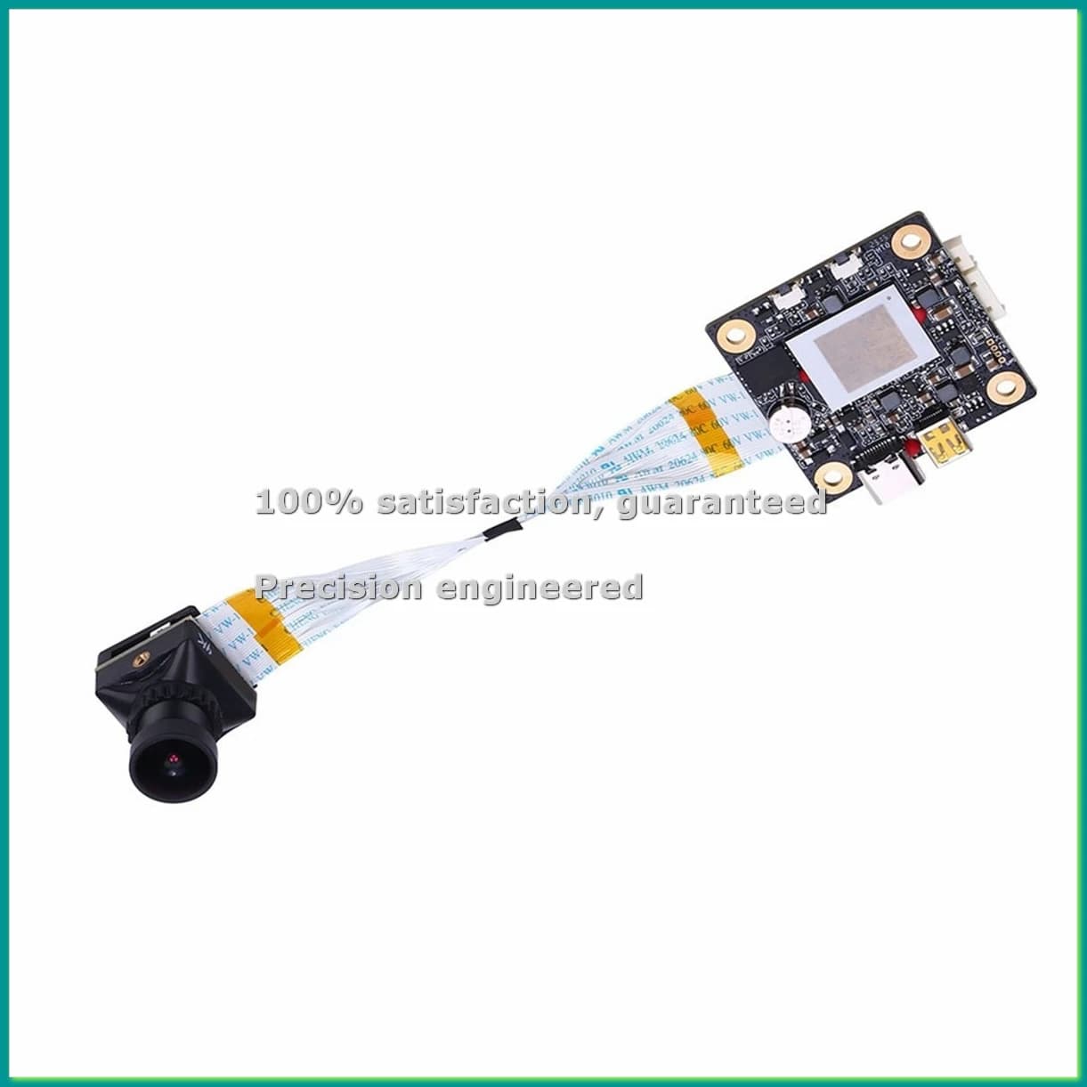 Telecamera FPV Mini Firefly 4K V5 con DVR, CVBS, UVC, USB 6-24V, Gyroflow/EIS per Droni da Corsa RC FPV - PZZW