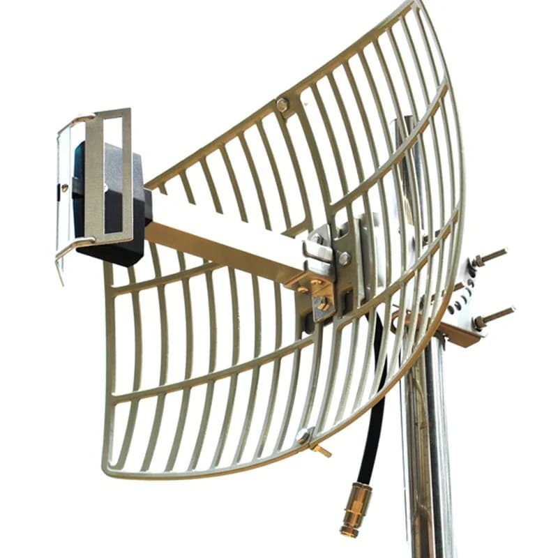 Antenna wifi 2.4G Sistema ricevitore WiFi a lungo raggio esteso Funziona a tutti i dispositivi Antenna parabolica a lunga distanza per esterni