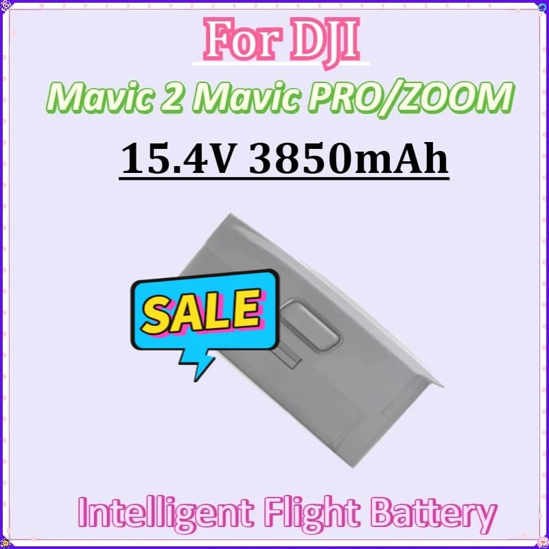 For DJI Mavic 2 Mavic PRO/ZOOM Version Drone Intelligent Flight Battery New 15.4V 3850mAh High Capacity Rechargeable Battery