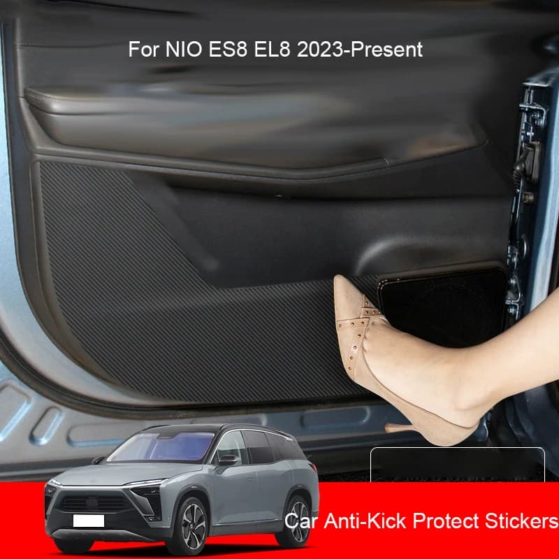 Auto B-Pillar Porta Anti-Calcio Proteggere Pad Per NIO ES8 EL8 2023-2026 Tronco Anti-Sporco Resistente Ai Graffi Auto Interni accessori
