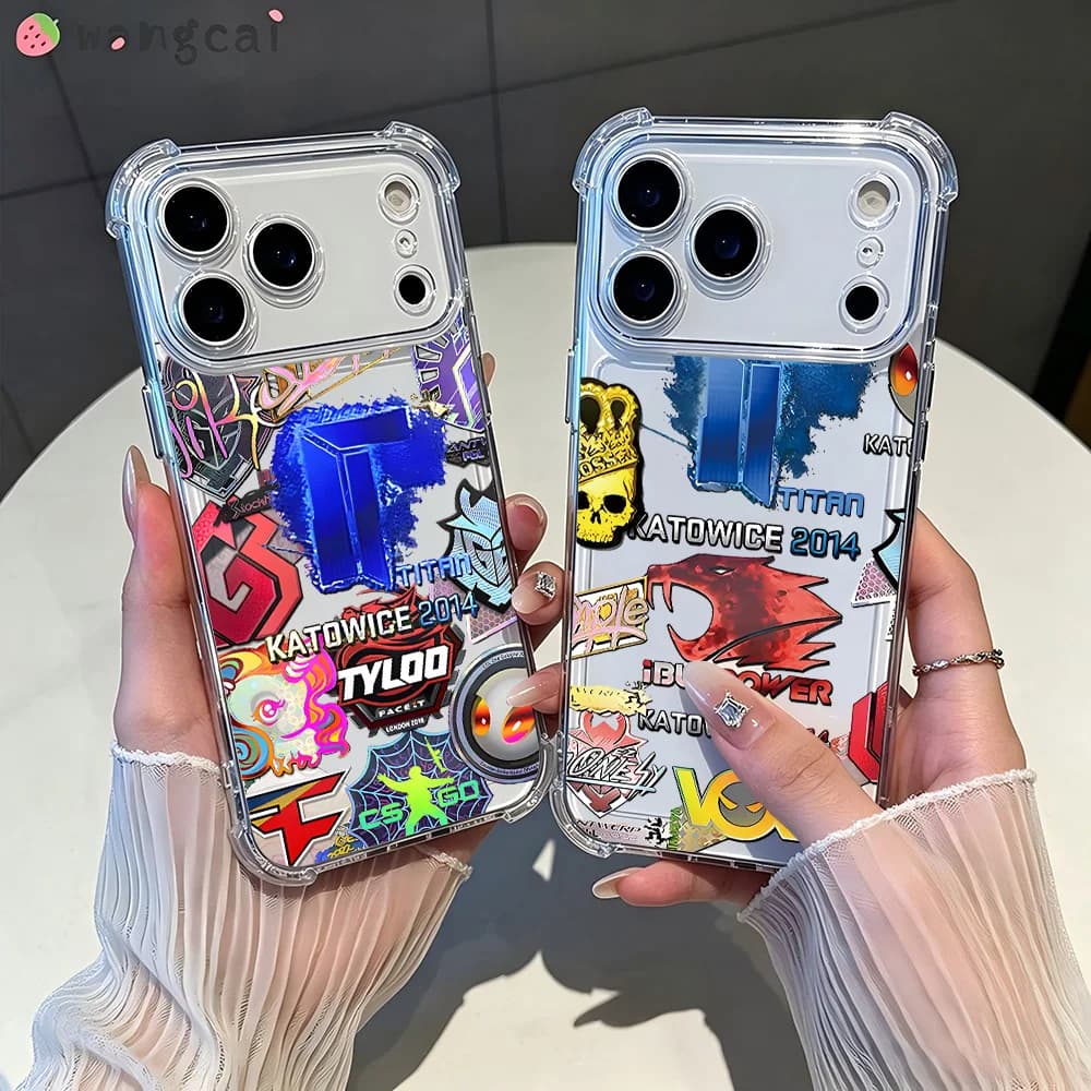 Hot Fashion Game CS Clear GO Anti Phone Case For Xiaomi Redmi 14C 13C 12C K50 K40 Note 14 13 12 11 10 9S A1 A2 A5 Pro Plus 4G 5G