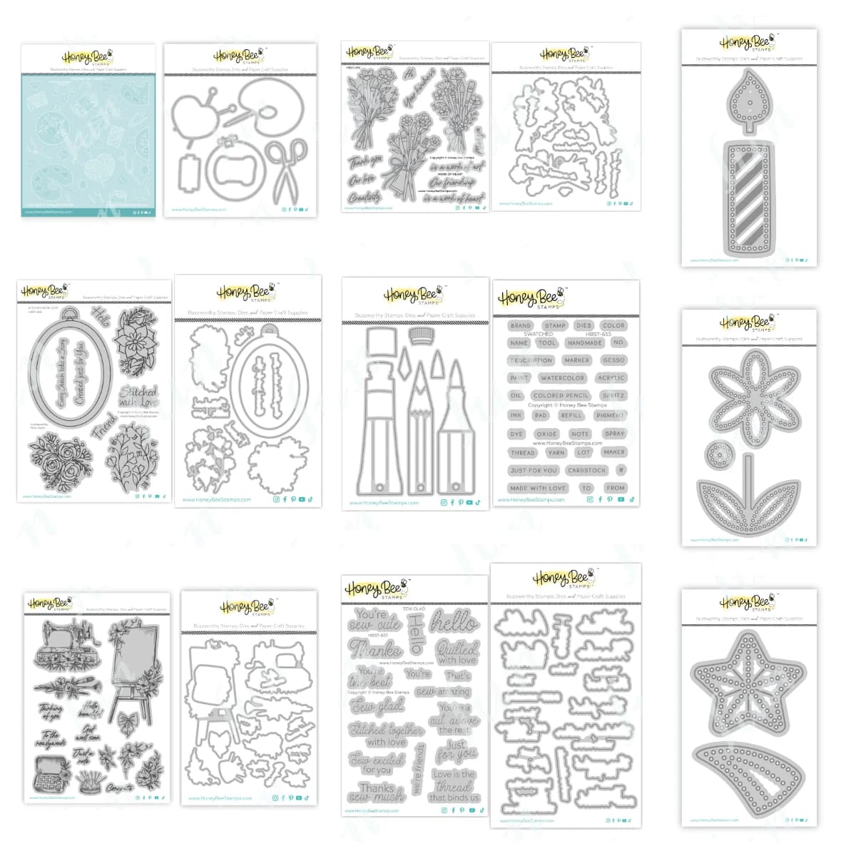 Fustelle in metallo Punti Stampo per candele Amici artigianali Timbri trasparenti Decorazione Modello di goffratura Stencil per disegno di album fai da te