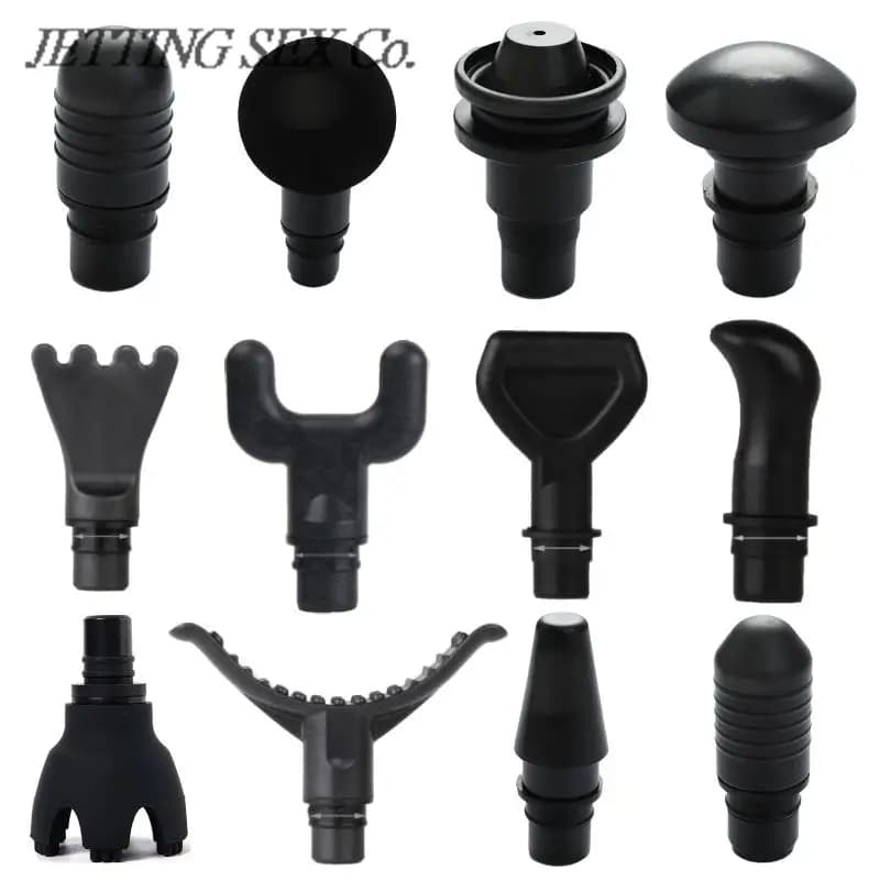1 pcs spare heads for massage gun muscle stimulator body relaxation modeling exercise strap gun massager head Pistool