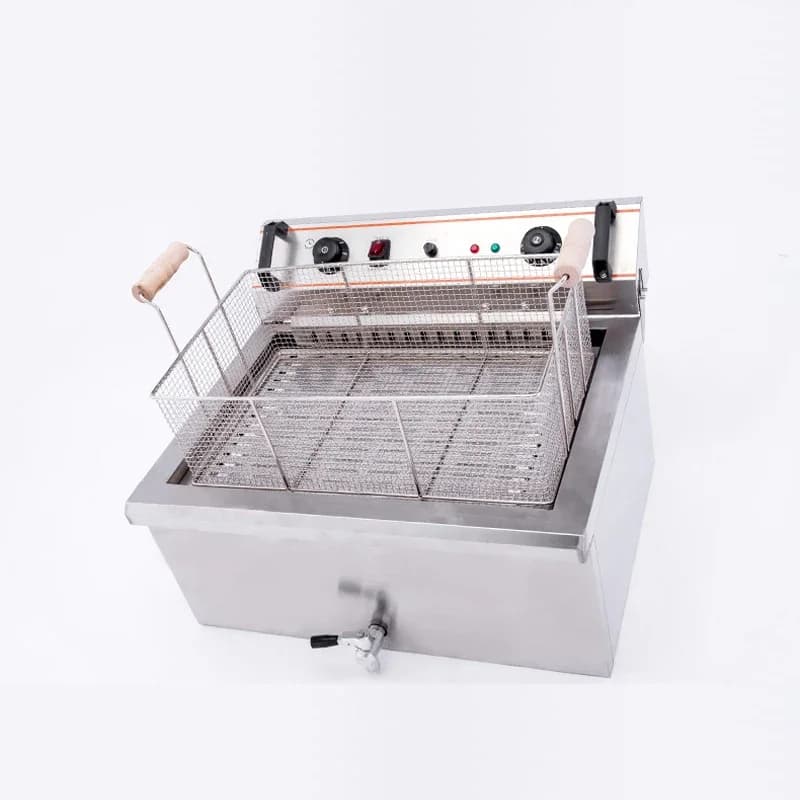 20 Liters Electric Frying Machine 4.8KW Frying Machine for Hot Dog Sausage Frying Machine for churros 220V