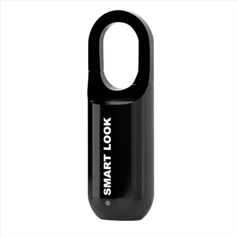 WORTHOWN-Lucchetto con impronta digitale M01, serratura intelligente senza chiave, ricaricabile tramite USB, sicurezza per casa, bici, armadietto