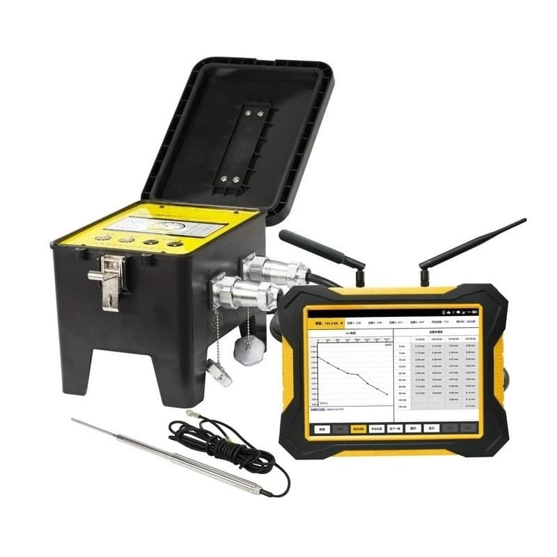 Static load tester for ball foundations, static load tester for compression and traction of anchors