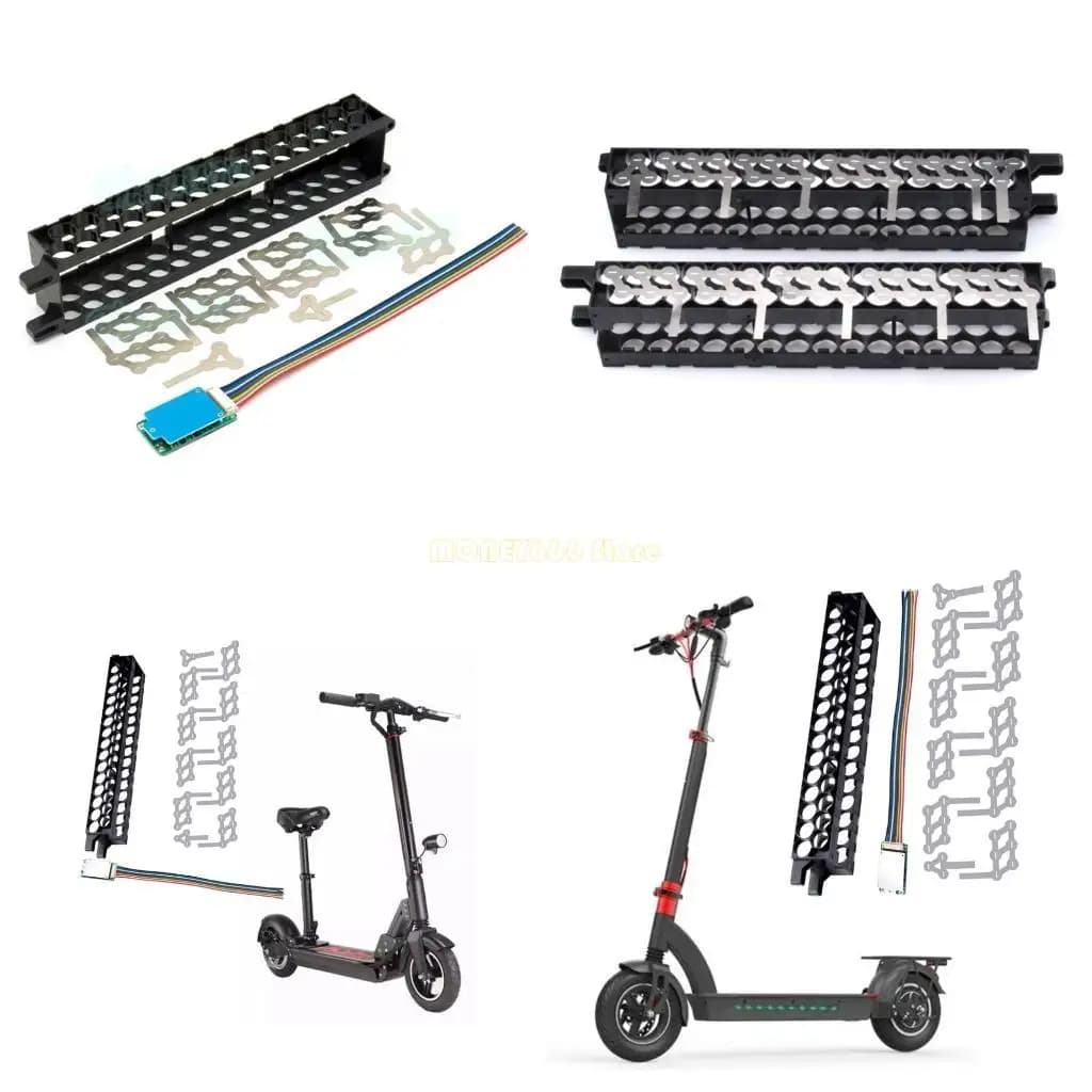 Supporto per batteria per skateboard elettrico F62C 36V 10S per riparazione M365