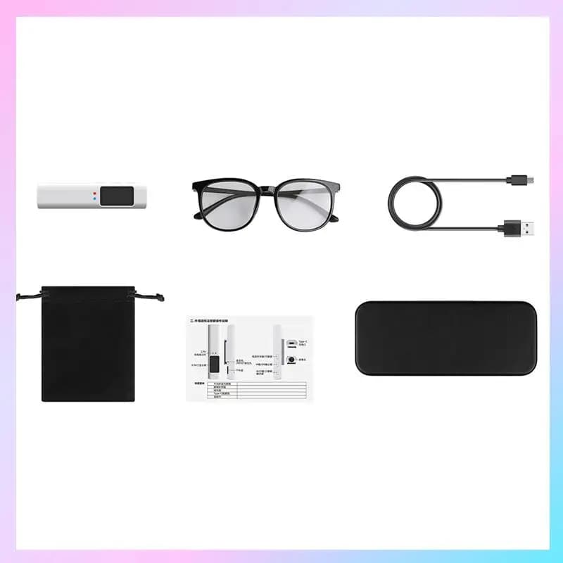 AB25-FPV Eyewear Camera WiFi wearable 2.7K 110 ° Action camera with APP control with wide-angle lens