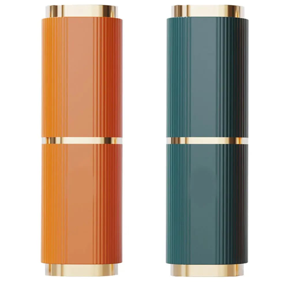 2Pcs Dental Storage Box Portable Toothbrush Holder Bathroom Travel Toothpaste Travel Toothbrush Container Outdoor Wash Cup
