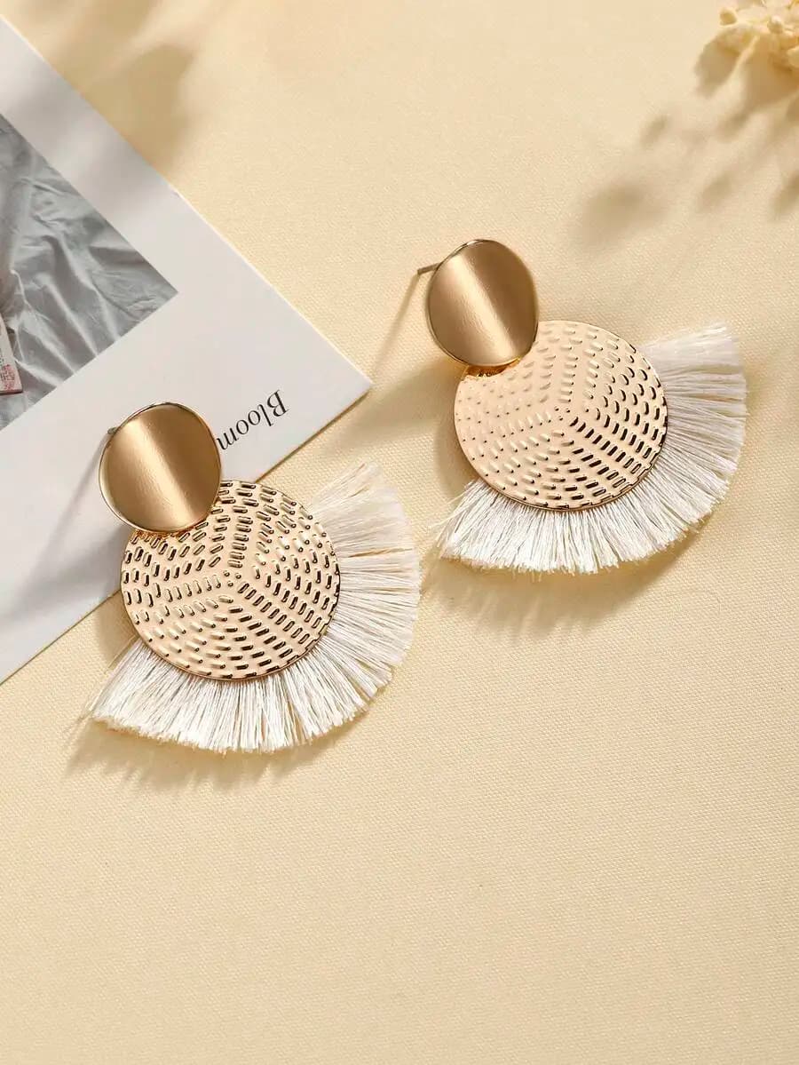 Bohemian Vintage Tassel Earrings Stylish and Adaptable Design