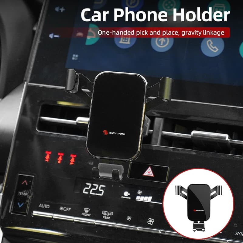 Accessori auto Supporto Del Telefono Air Vent Clip Strumento di Navigazione GPS Per Mazda 6 3 2 Axela CX5 CX3 CX30 CX9 Atenza Demio RX7 MX5 CX7 R