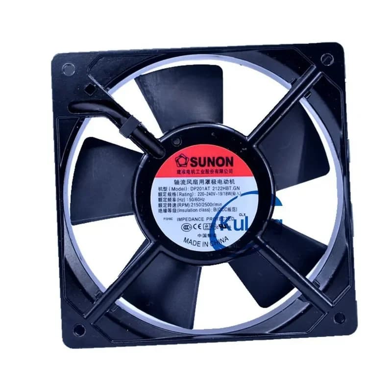 DP201AT 2122HBT 2122HBL.GN Cooling Fan for Taiwan Registered Devices 120 x 120 x 25 mm 220 V