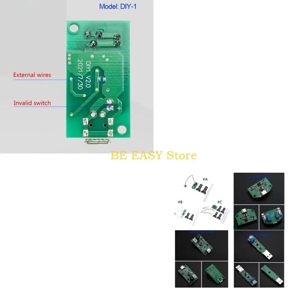 Accessori per piastra umidificata trasduttore ceramico USB E28F 5V + modulo PCB