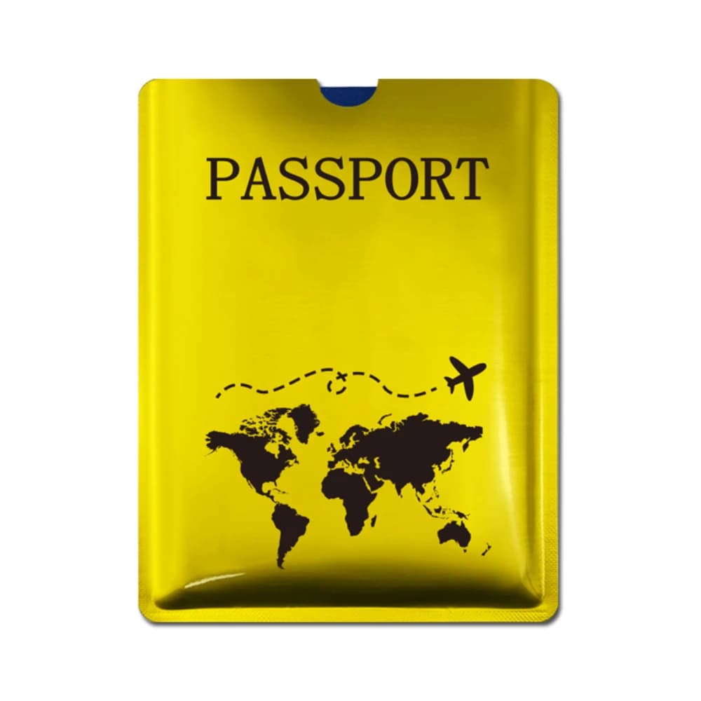 Custodia per passaporto Rfid Custodia protettiva per passaporto laser Porta passaporto antifurto per viaggi di attraversamento di frontiera dell'aeroporto