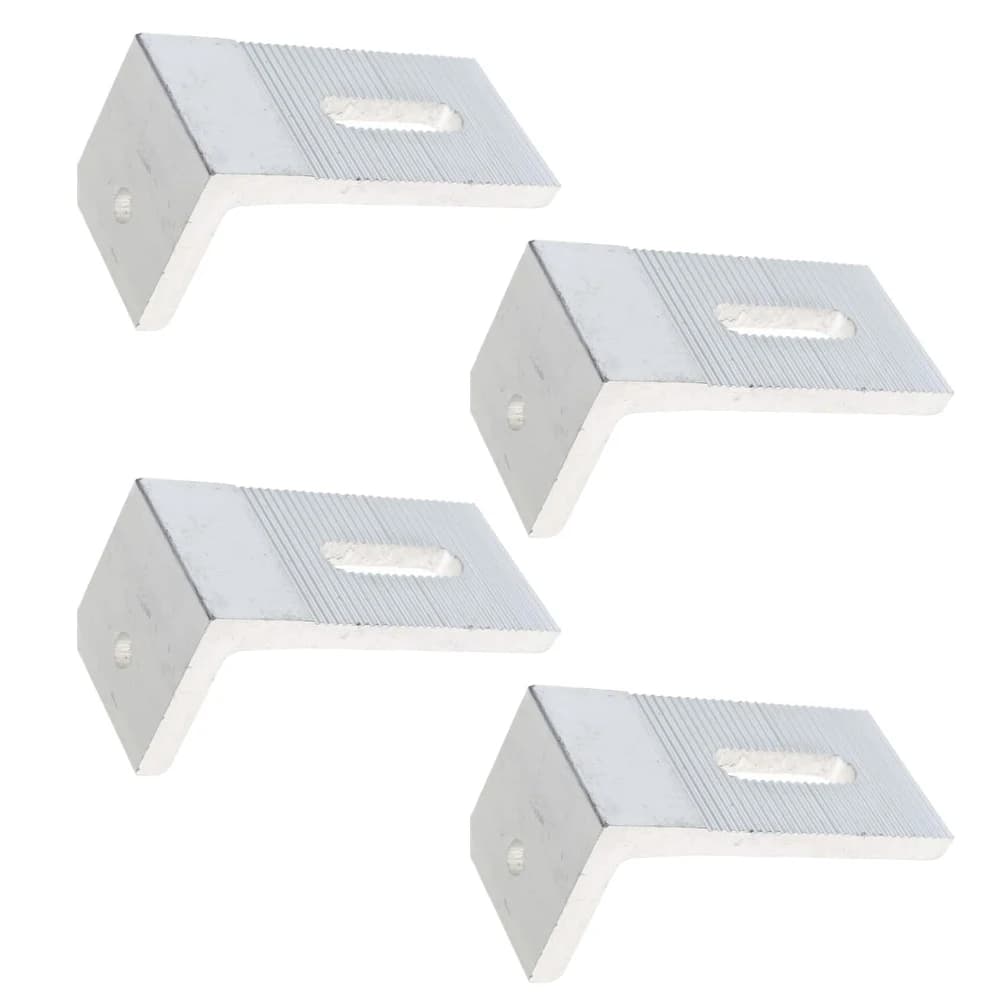 For Photovoltaic Panels Roof PV Bracket L Foot Solar Mount Roof PV Installation Load-bearing Shockproof Feature