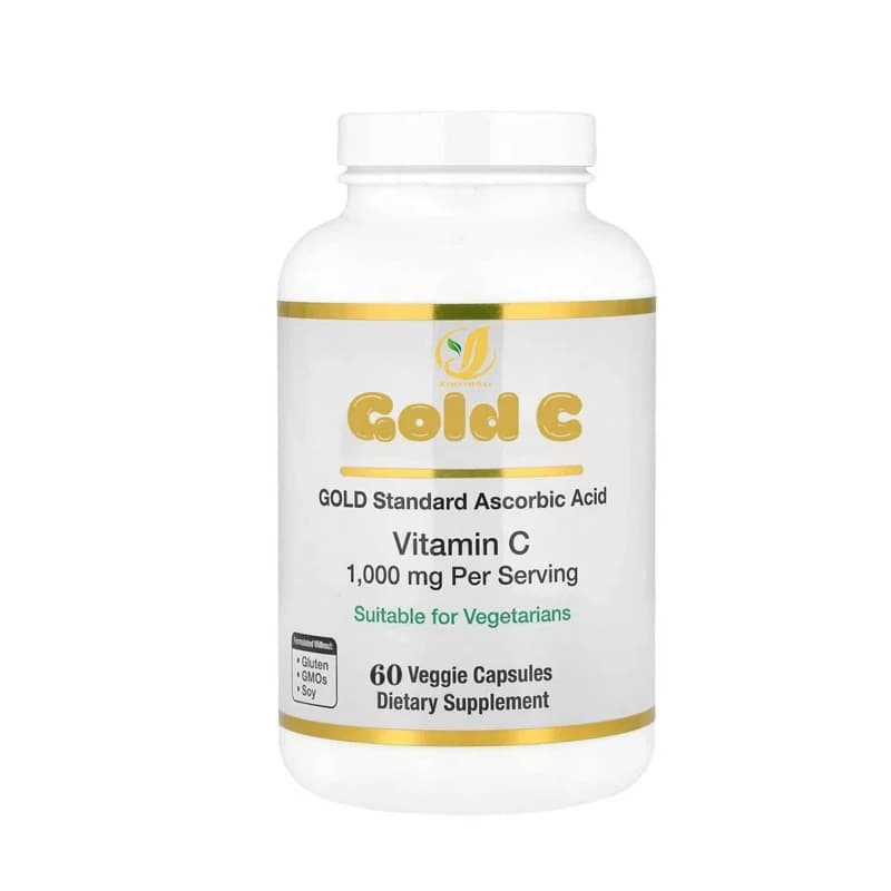 Vitamin C Supplement - Immune Support, Vegetarian Friendly, Gluten Free, Non GMO -1000mg