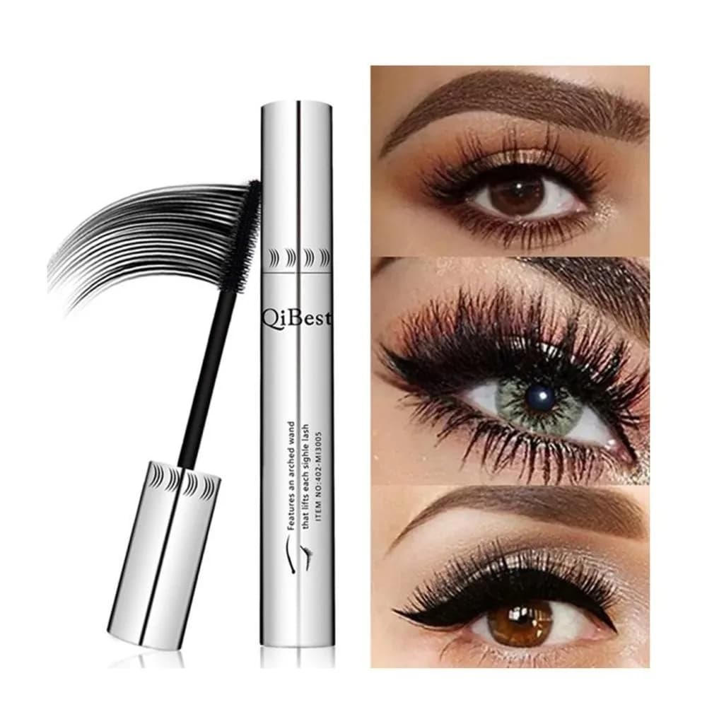 Nuovo Mascara 4D Nero a Lunga Durata con Effetto Volumizzante e Allungante, Impermeabile, Cosmetico per Ciglia Spesse e Sollevate
