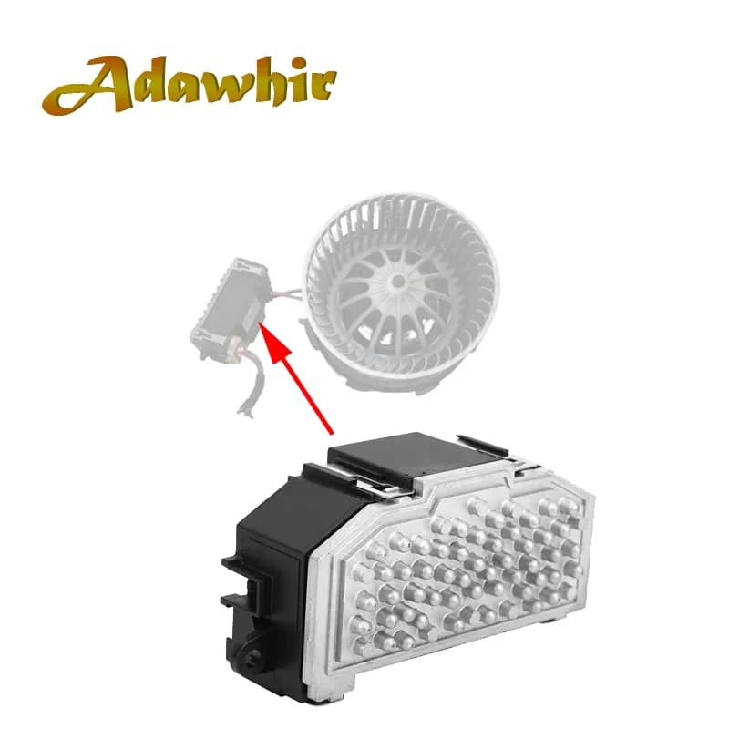 Resistore Motore Ventilatore 8K0820521B per Audi A4 A5 Q5 S4 S5 Quattro (2008-2016) e A6 A7 A8 - Modulo di Controllo Ventilatore Riscaldamento AC