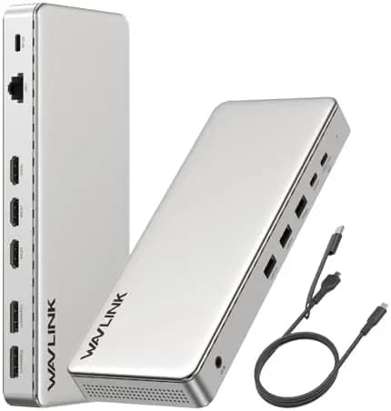Docking Station Portatile con HDMI, USB, Ethernet e Supporto Intel Ottimizzato per SEO: docking station, portatile, HDMI, USB, ecc.