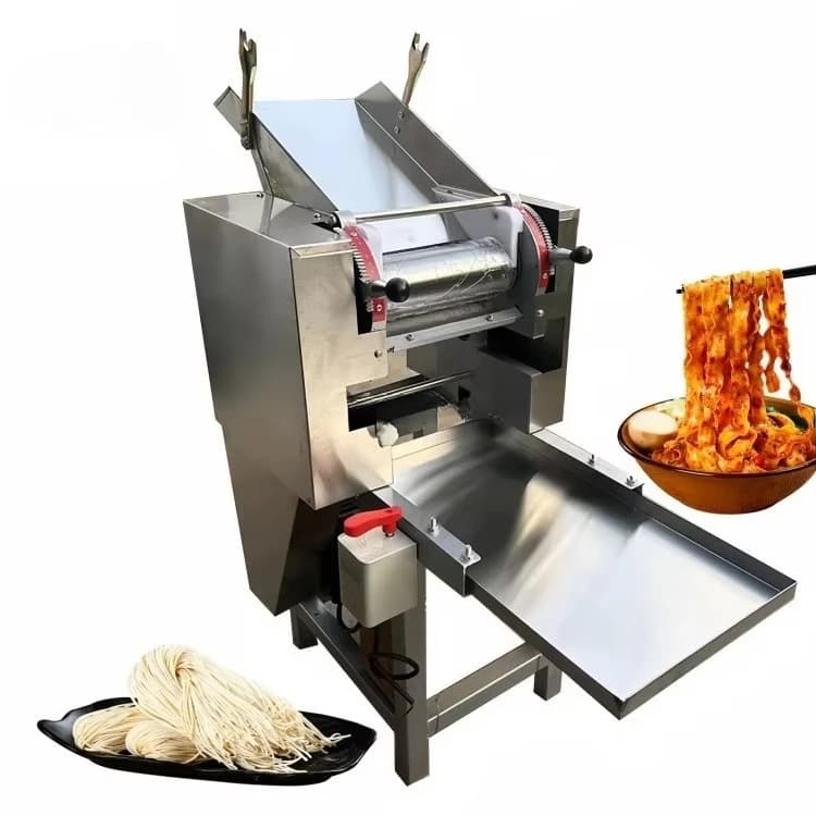 Macchina per Fare la Pasta in Acciaio Inox, Macchina Portatile per Fare la Pasta Fresca Automatica