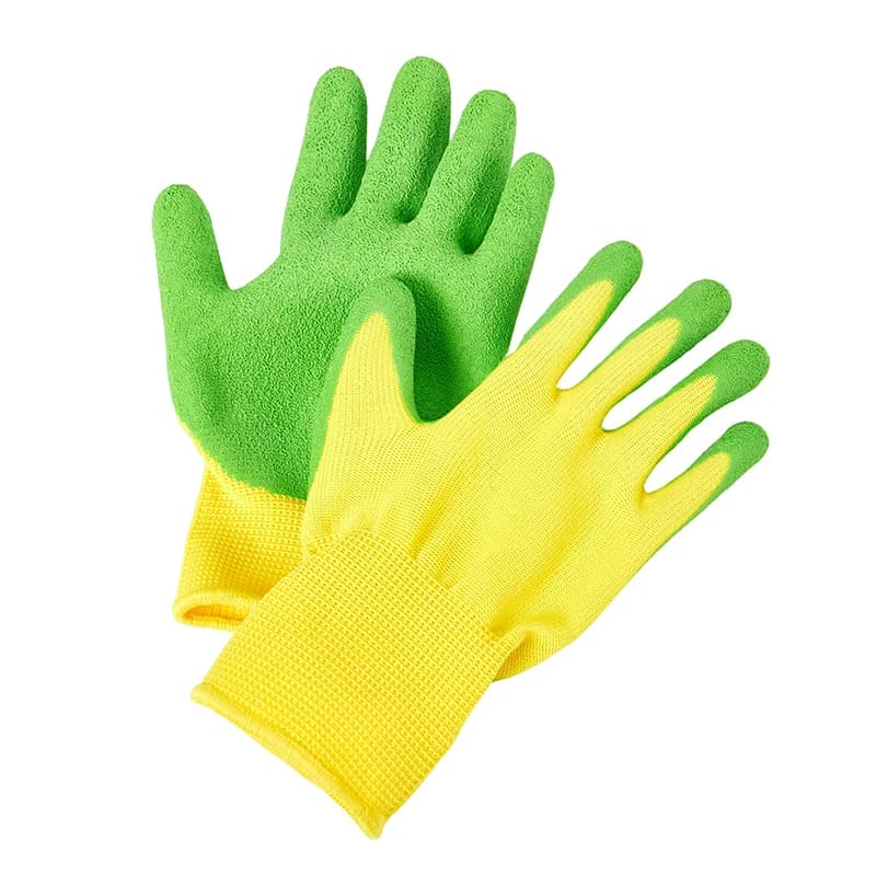 NS 1 paio di guanti protettivi in lattice e nylon anti-taglio e anti-morso per la raccolta di conchiglie, guanti protettivi resistenti e impermeabili per lavori manuali