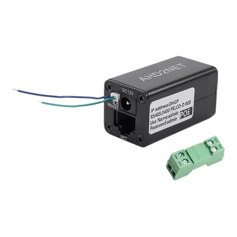 AHD/TVI/CVI/CVBS To IP Encoder For Analog Security Camera For NVR Analog Surveillance Upgrade