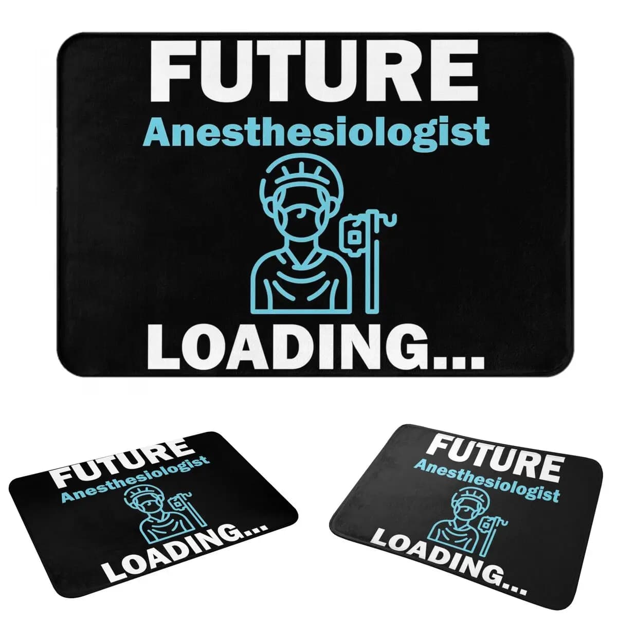 Future Anesthesiologist Loading Non-slip Doormat Floor Mat Dust-proo Carpet Rug for Kitchen Entrance Home Bedroom Footpad Mats