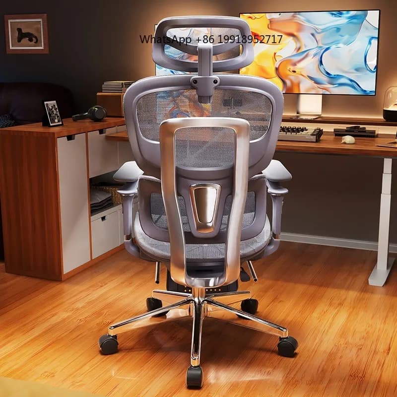Comfortable Ergonomic Chair for Long Sitting Office Computer Gaming Study with Back Support