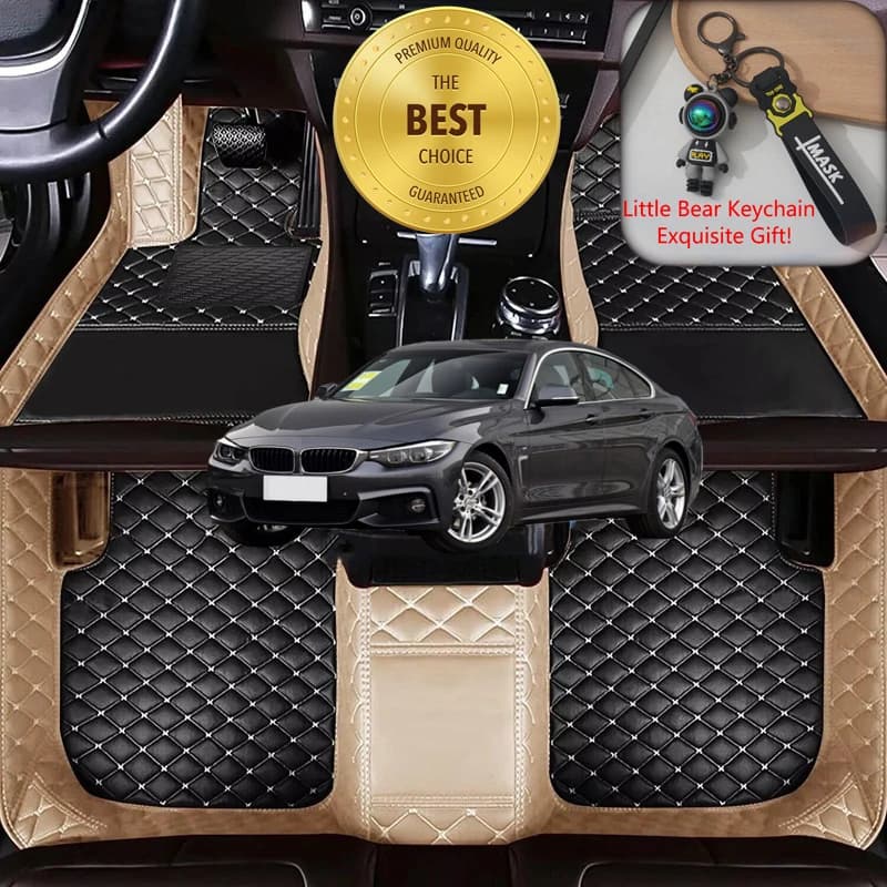 Misura su misura per BMW Serie 4 4 porte Coupe 2014-2025 Tappetini per auto Accessori per auto di lusso Tappetini per auto Guida a sinistra/destra