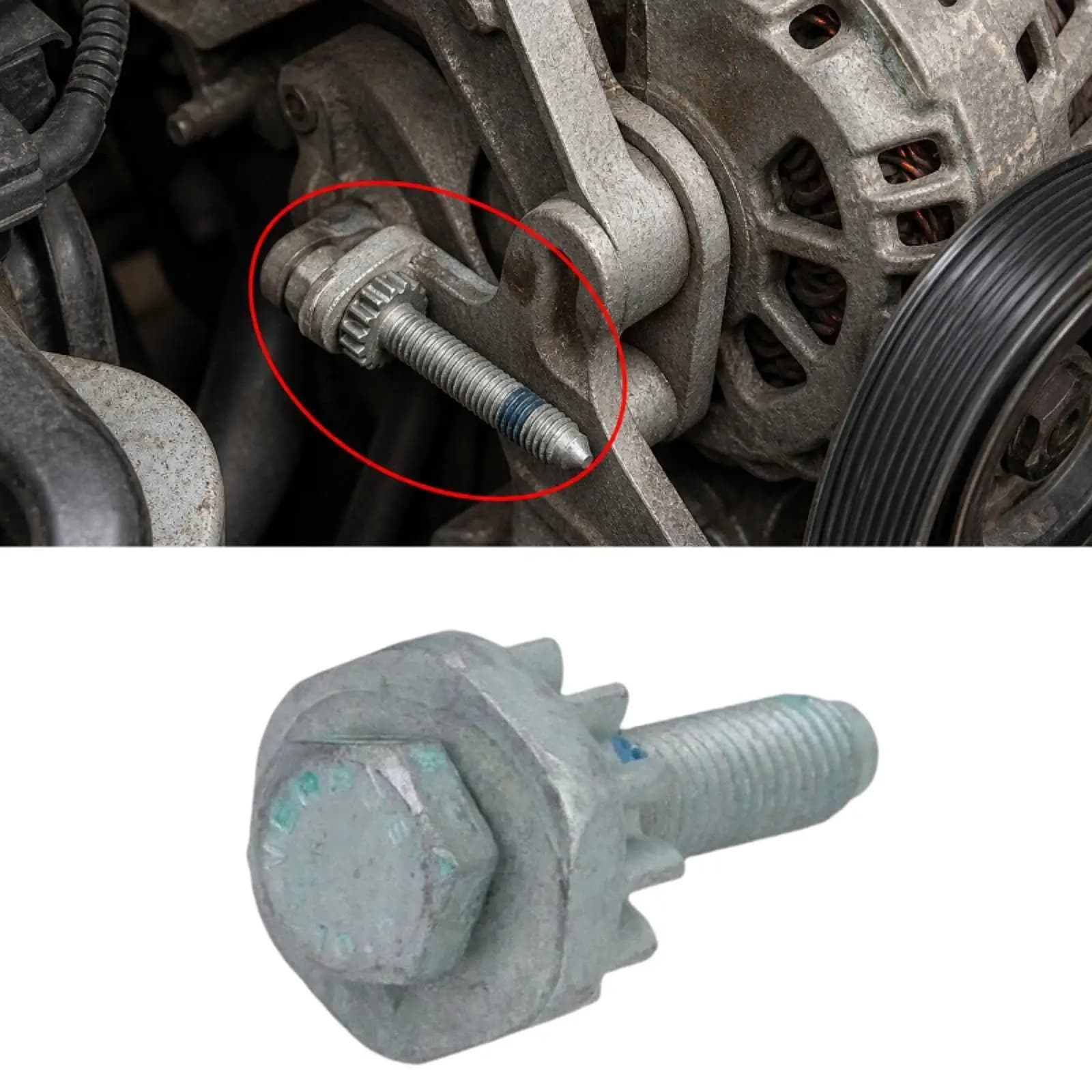 Alternator Belt Adjuster Tensioner Bolt Adjustment Screw Auto Components Professional Car Accessories Replaces for