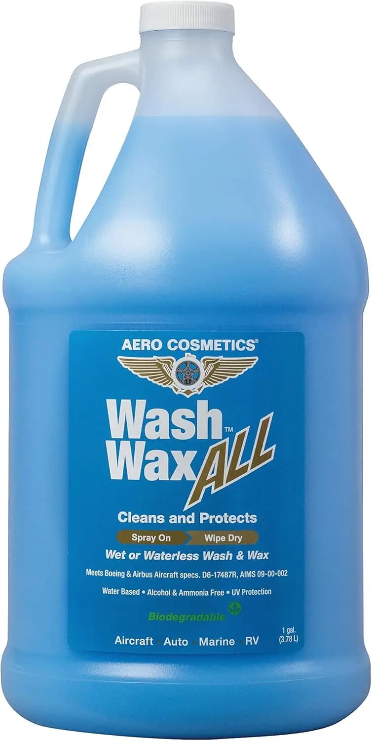 Cera per Lavaggio Auto a Secco o con Acqua, Protezione UV, Pulisce, Protegge e Dona Lucentezza. Spray per pulizia a secco ovunque e in qualsiasi momento.