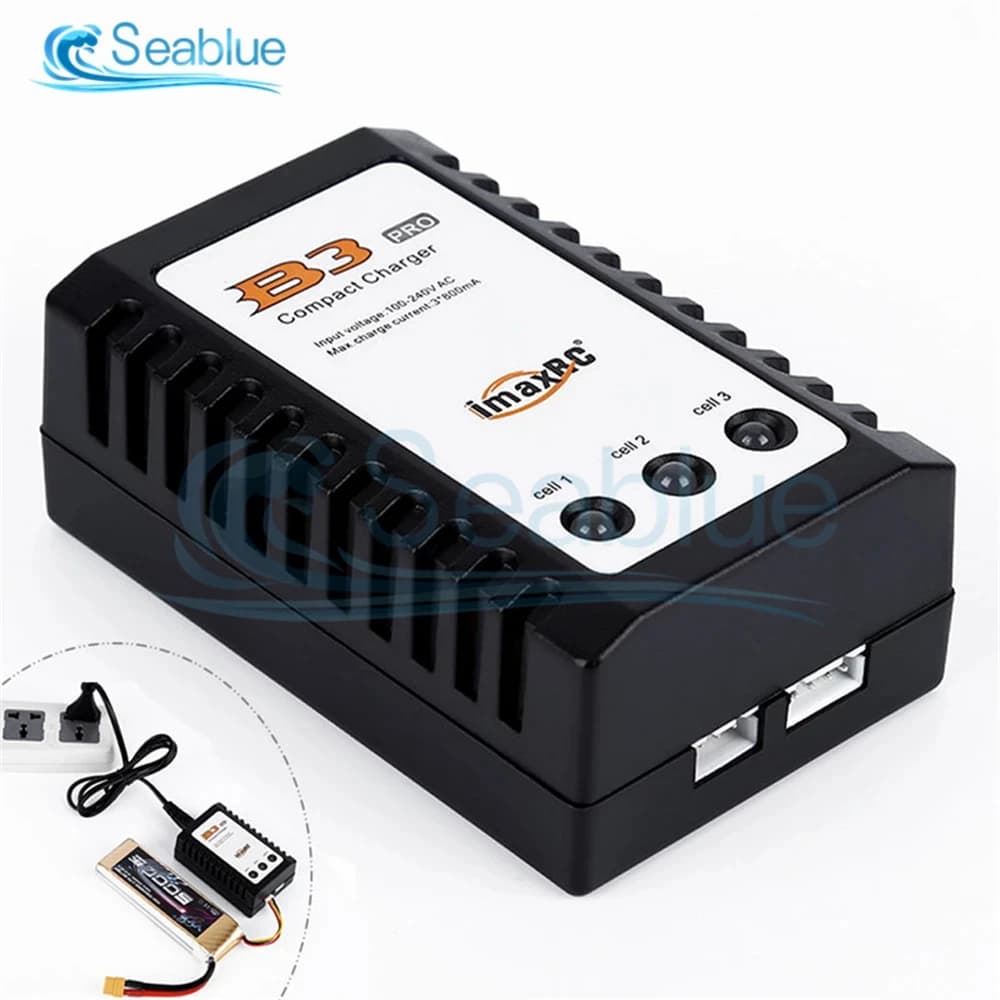 Imax B3 Pro 7.4v 11.1v Li-polimero Lipo Caricabatteria 2s 3s Celle per RC LiPo AEG Airsoft Batteria