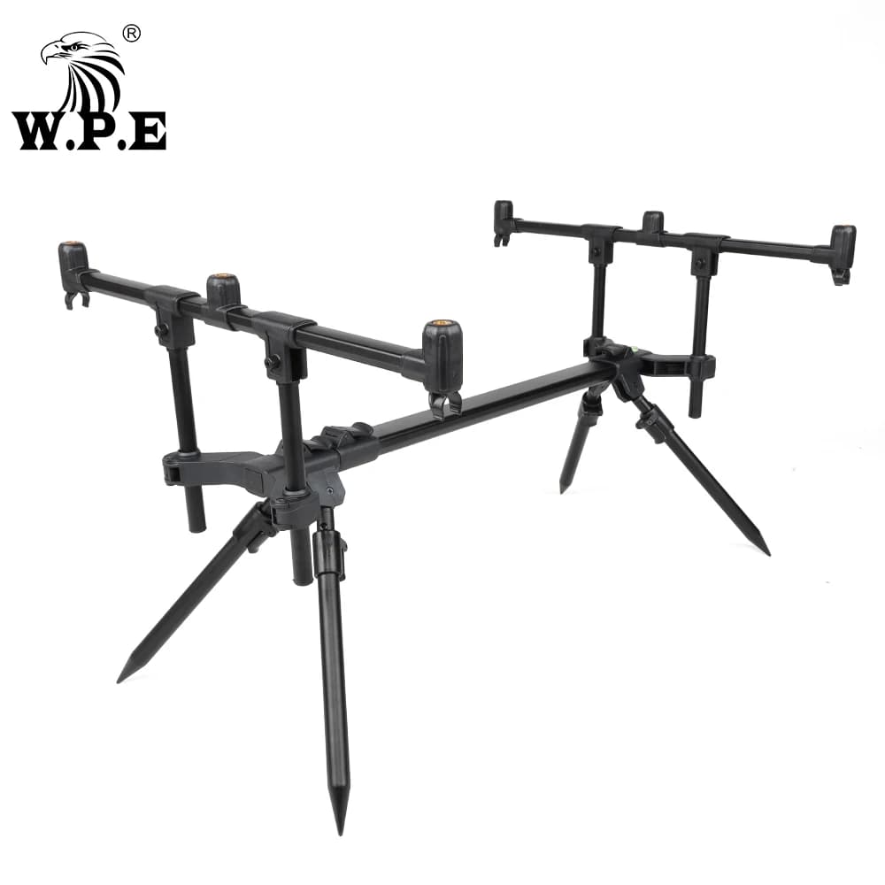 WPE Fishing rod stand Adjustable retractable rod support for fishing rods Fishing accessories