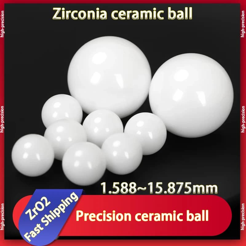 ZrO2 cuscinetto in ceramica a sfere 1.588/2.381/3.175/3.969/4/5/5.556/5.953/6.35/7.938/8.731/ 9.525/10.319/11.11/11.509/11.9/12.7-15.875mm