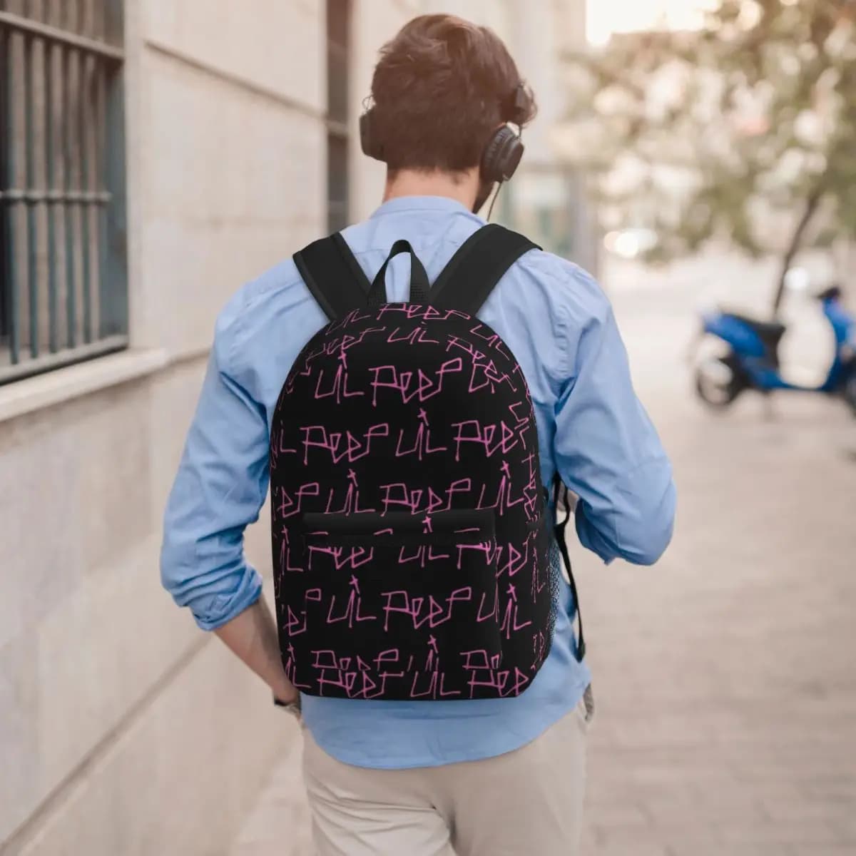 Zaino con logo Lil Peep, borsa per libri per studenti, borsa da scuola per bambini, borse a tracolla per computer per uomo e donna