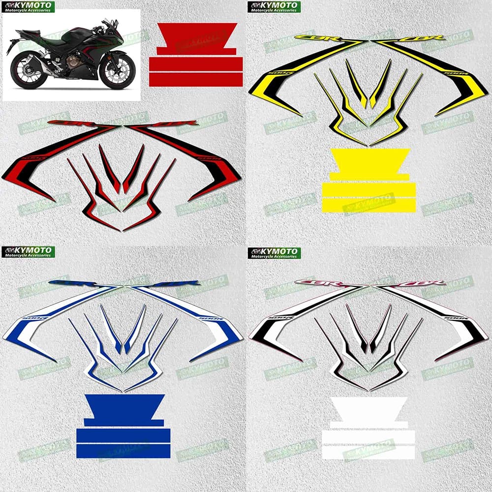 Per Honda CBR500R CBR 500R 2019 2020 2021 2022 Accessori Moto Da Corsa Adesivo Serbatoio Carburante Auto Completa Decalcomania Carenatura Decorazione
