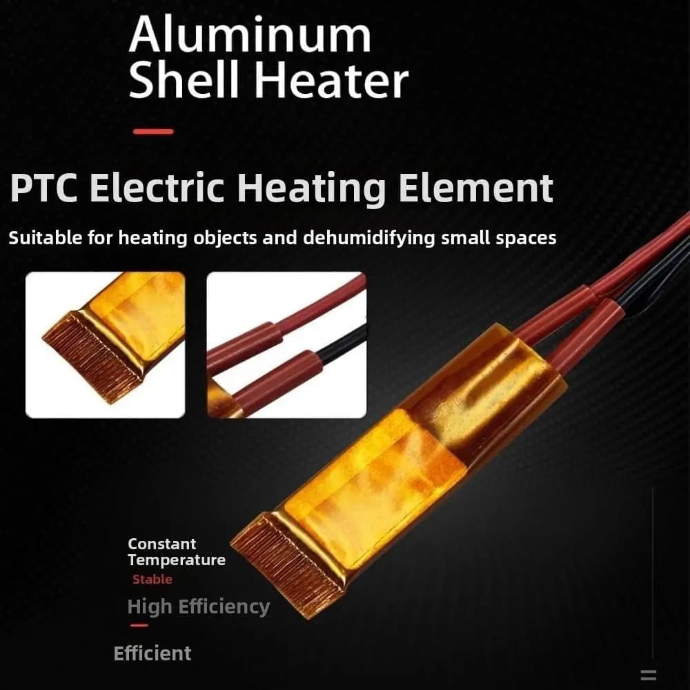 Elemento Riscaldante 60-270 Gradi 12V 24V 110V 220V 25*15*3.5mm Accessori per Asciugacapelli Riscaldatore per Arricciacapelli per Riscaldamento in Miniatura