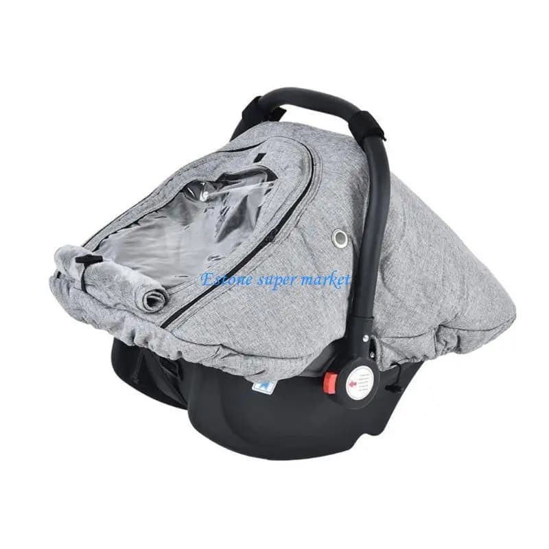 090B Pannelli con doppia cerniera Copertura per cestino per bambini Tessuto Oxford impermeabile per passeggini