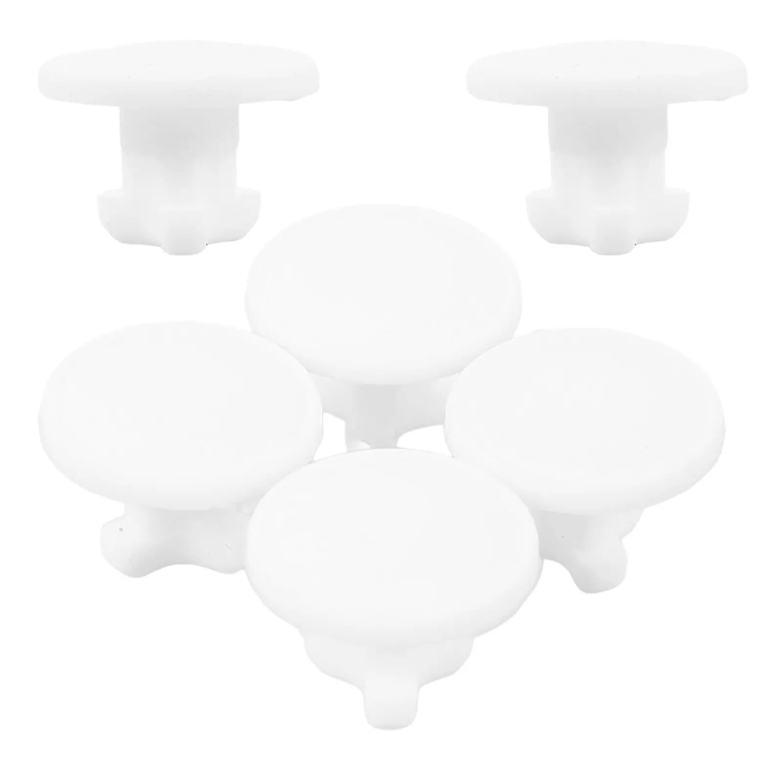 6 Pezzi Tappi in Silicone per Contenitori Alimentari, Coperchi Universali Antigoccia per Sfiato Vapore, Ricambio per Scatole Pranzo