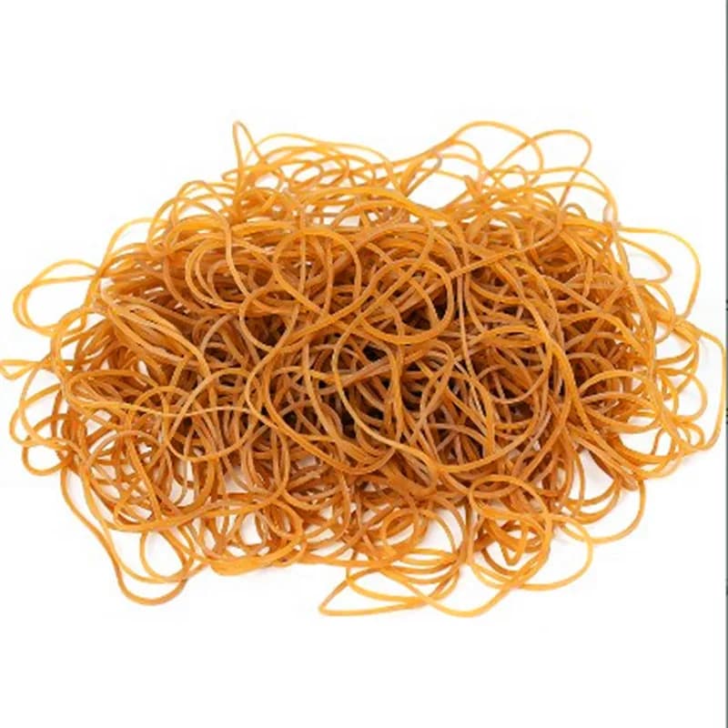 50 Pezzi Elastici in Gomma Grandi per Contenitori della Spazzatura, Forniture per Ufficio, Cartelle Portadocumenti, Lettiere per Gatti, Diametro 102mm