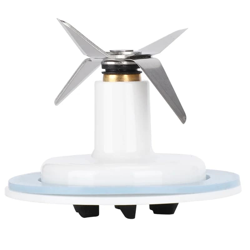 Stainless steel blender blade, extractor blade, spare part, accessories with seal, compatible with Hamilton