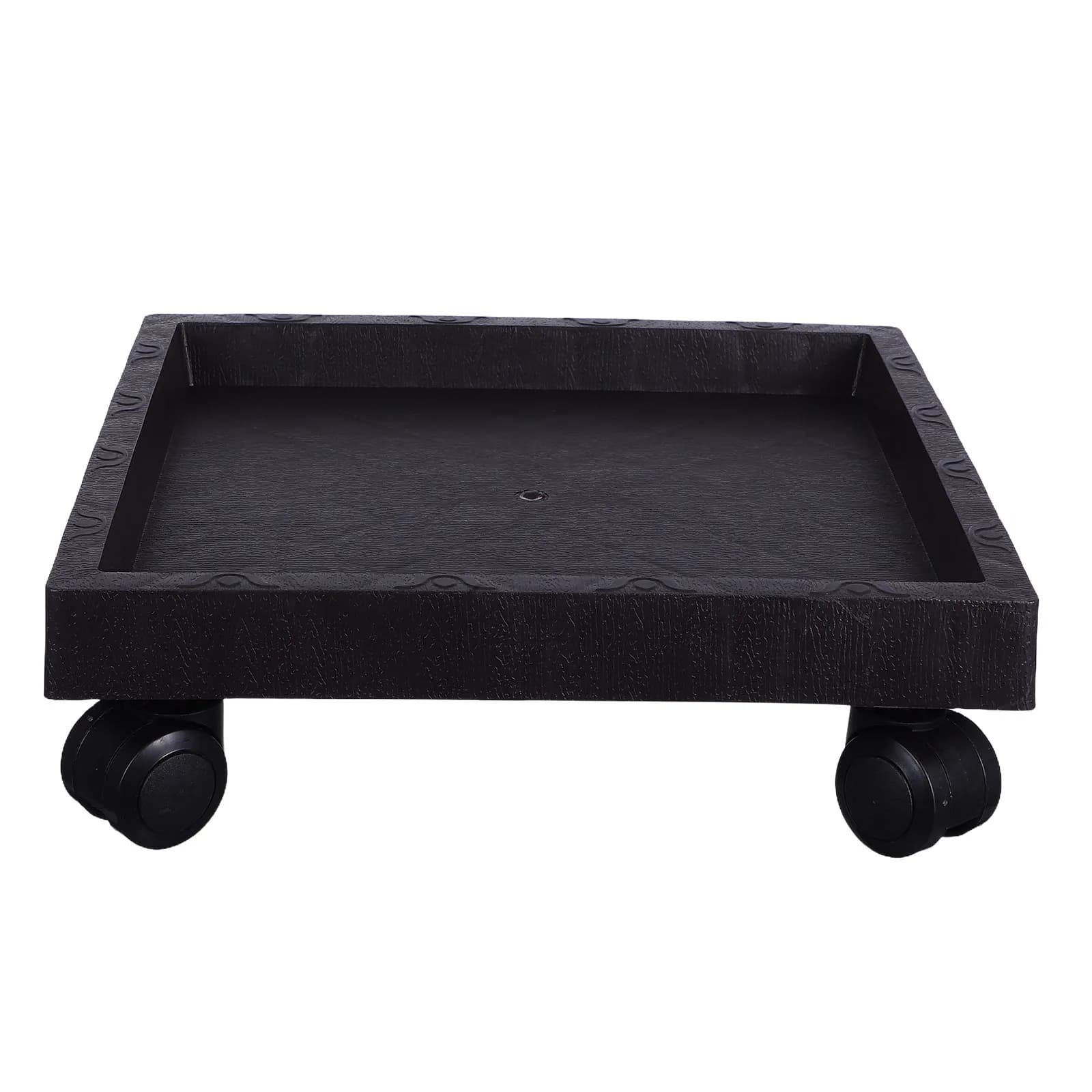 Square Flower Pot Stand Tray 290Mm Outer Diameter 260Mm Inner Diameter Plant Dolly Indoor Outdoor Garden Patio