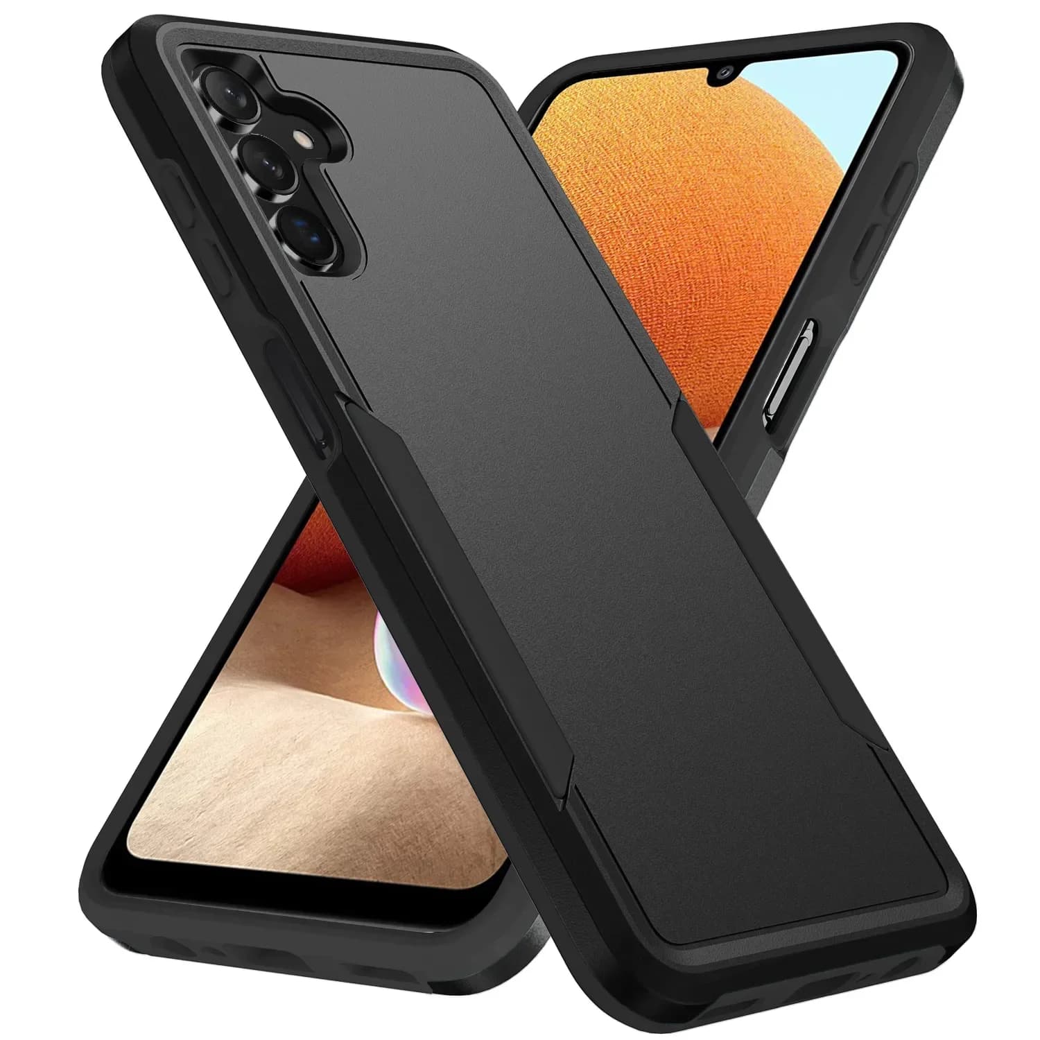 Custodia Rigida Antiurto per Samsung Galaxy A57 S26 Ultra S25 FE A17 A56 A36 A16 5G A54 A14 A55 A35 A15 S24 S23 Ultra S22 Plus S21