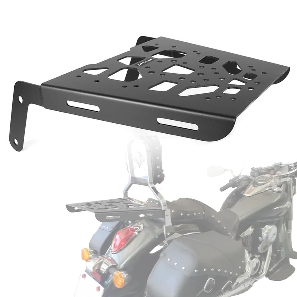Motorcycle Rear Rack For Kawasaki Vulcan 900 1700 2000 Classic VN900LT VN1700LT VN2000LT Luggage Shelf Bracket Tailbox Support