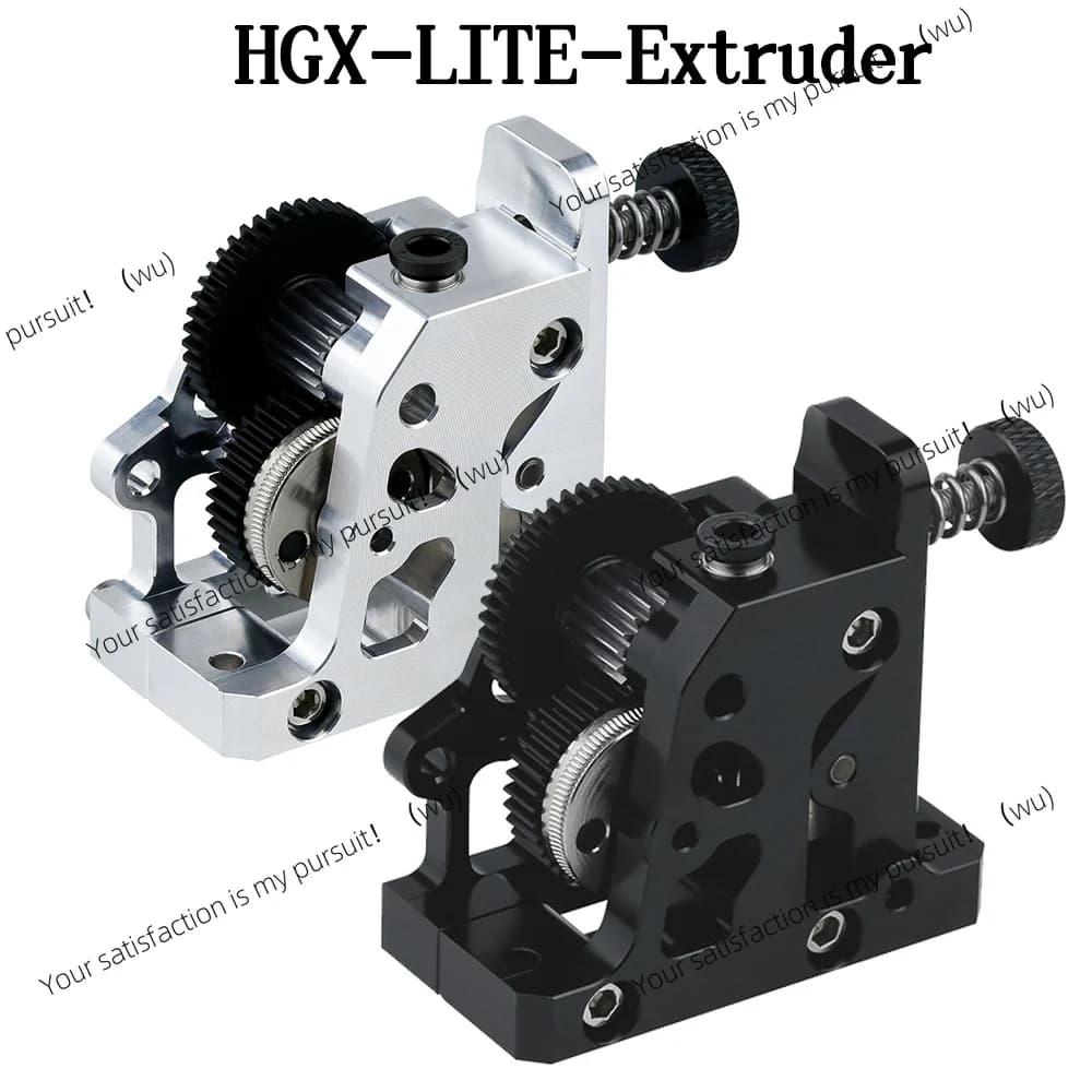 Hgx-lite-Extruder Dual Gear Hard Steel Deceleration Gear High Speed Motor 3D Printer Parts for CR10 CR 10s Ender3 V2 VORON