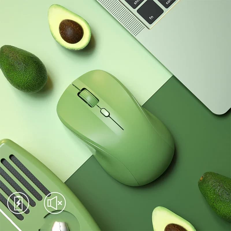 New 2.4G Silent Wireless Mouse 1200DPI Wireless Gaming Mouse for Macbook Xiaomi HP Computer Notebook Rechargeable PC Gamer Mouse
