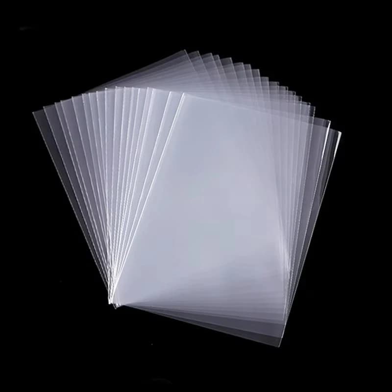 100 Pezzi/Confezione 65*90mm Bustine Protettive per Carte Dimensione Perfetta per Carte da Calcio, Carte Sportive, Carte MTG Collezione e Conservazione