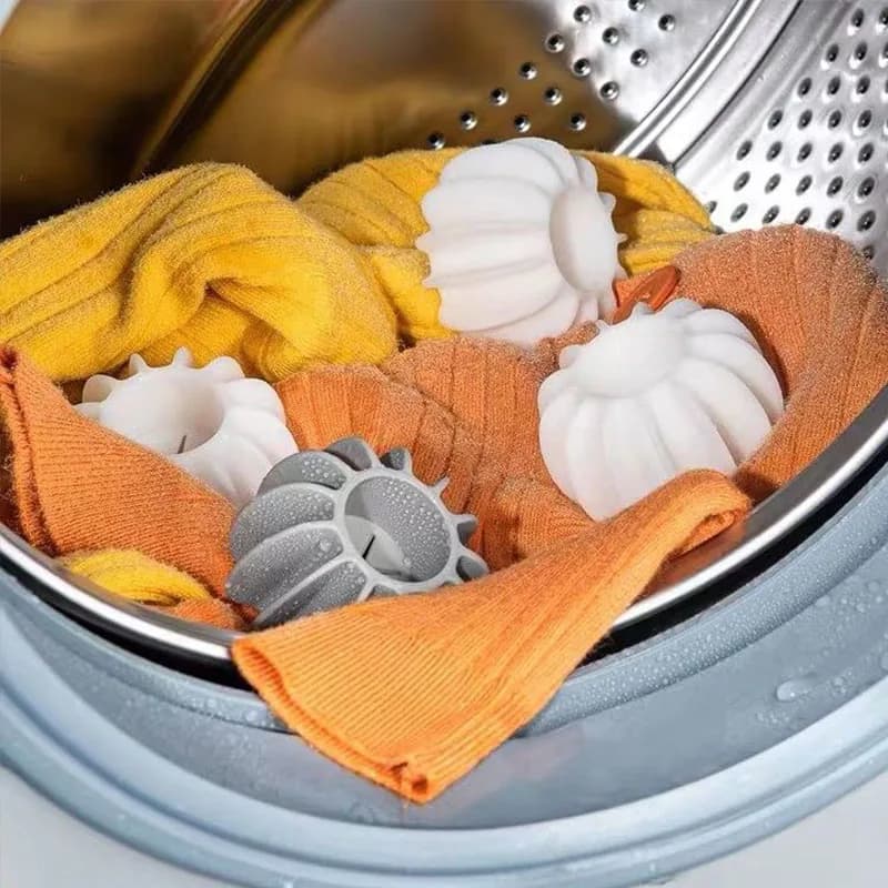 Reusable Laundry Ball Pet Hair Remover, Anti‑Tangle Washing Machine Lint Catcher, Cat Dog Fur Hair Cleaning Tool for Clothes